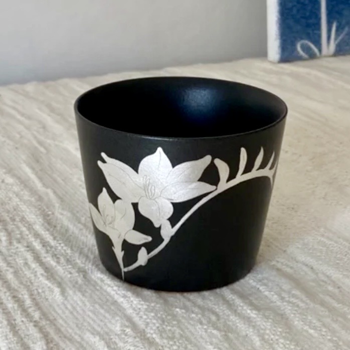 Dark-Glazed Relief Ceramic Panel - Image 6