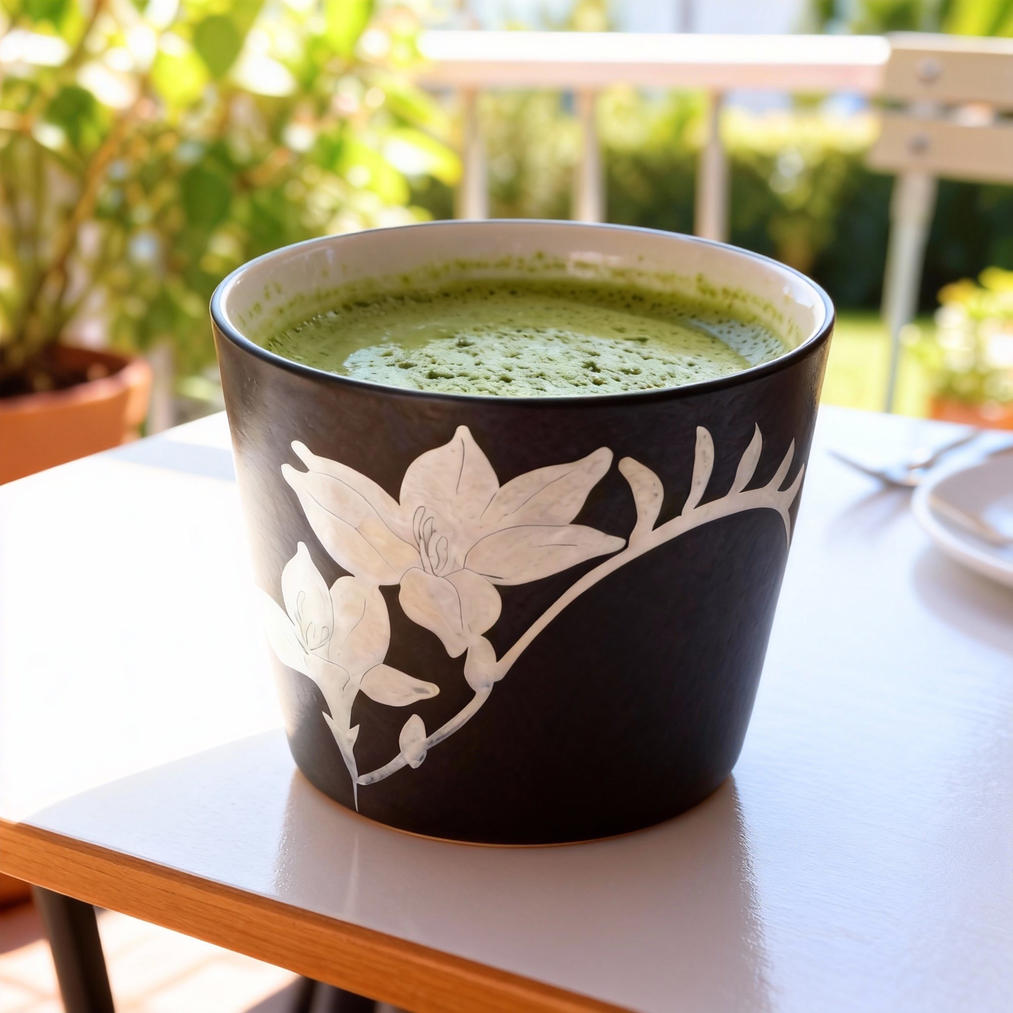 Dark-Glazed Relief Ceramic Panel - Image 4