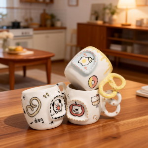 Handmade Pretzel Knot Mug for Coffee Lovers